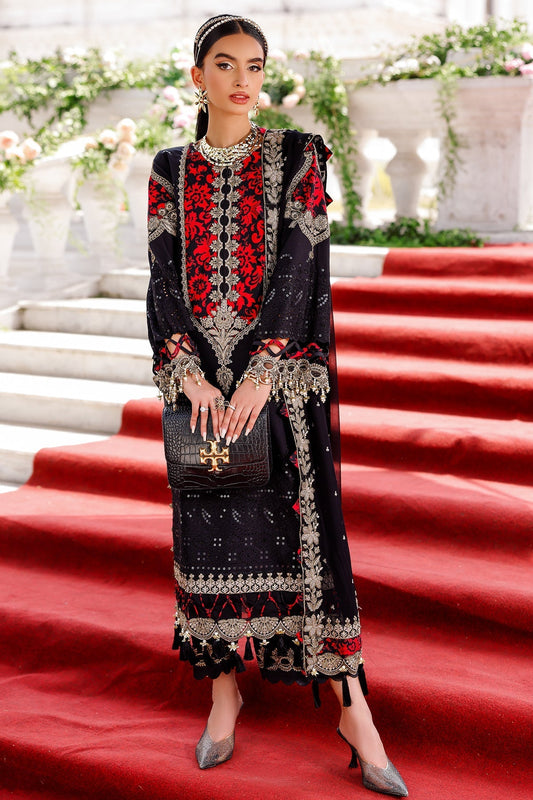 Charizma | Tabeer Lawn Vol 25 | CT5-09 XS Black Lawn