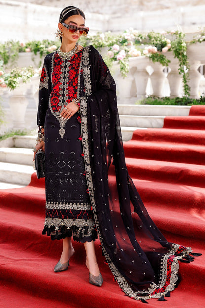 Charizma | Tabeer Lawn Vol 25 | CT5-09 L Black Lawn