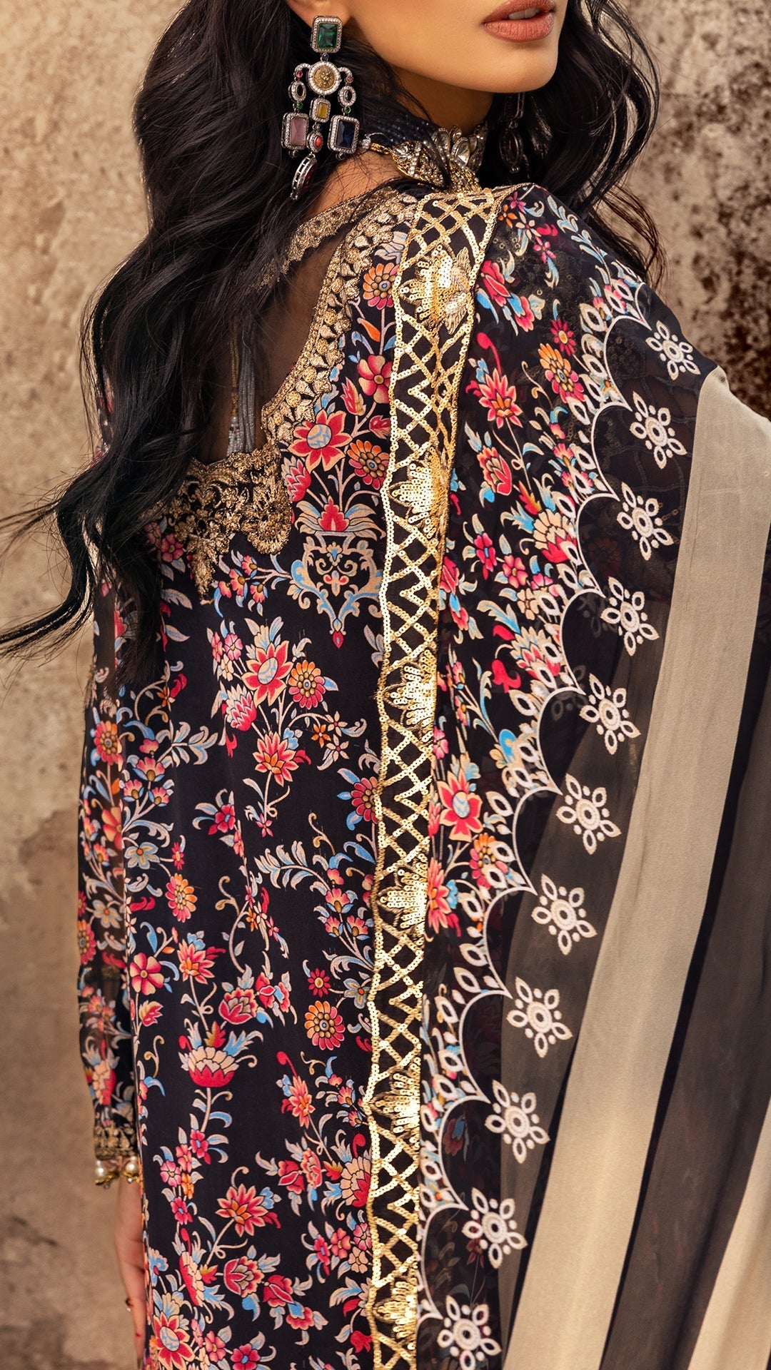 Charizma | Vasl Chiffon Collection | VSL25-09