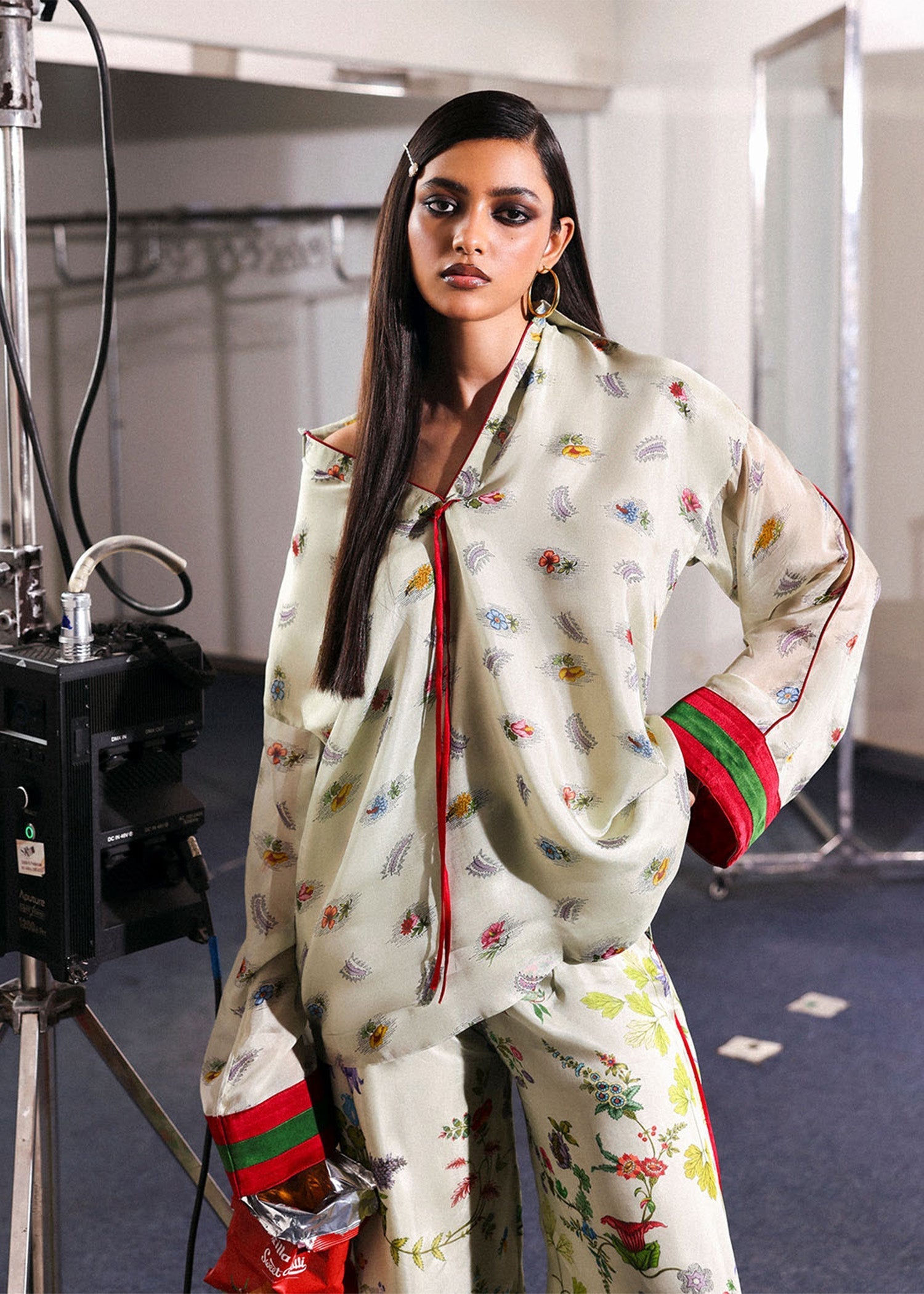 Hussain Rehar | Pay Day | Mosselle - Pakistani Designer Dress - by Hussain Rehar - Type : Ladies Clothes - 100% Original at Saira Sultan
