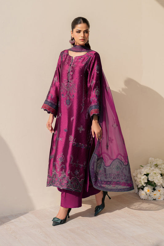 Iznik | Festive Formal | UE-436 Embroidered Pure silk - Pakistani Designer Dress - by Iznik - Type : Ladies Clothes - 100% Original at Saira Sultan