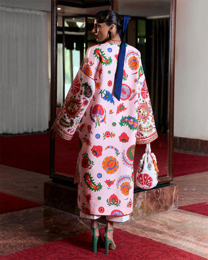 Jugnu | Summer Pret 25 | Barsha - Pakistani Designer Dress - by Jugnu - Type : Ladies Clothes - 100% Original at Saira Sultan