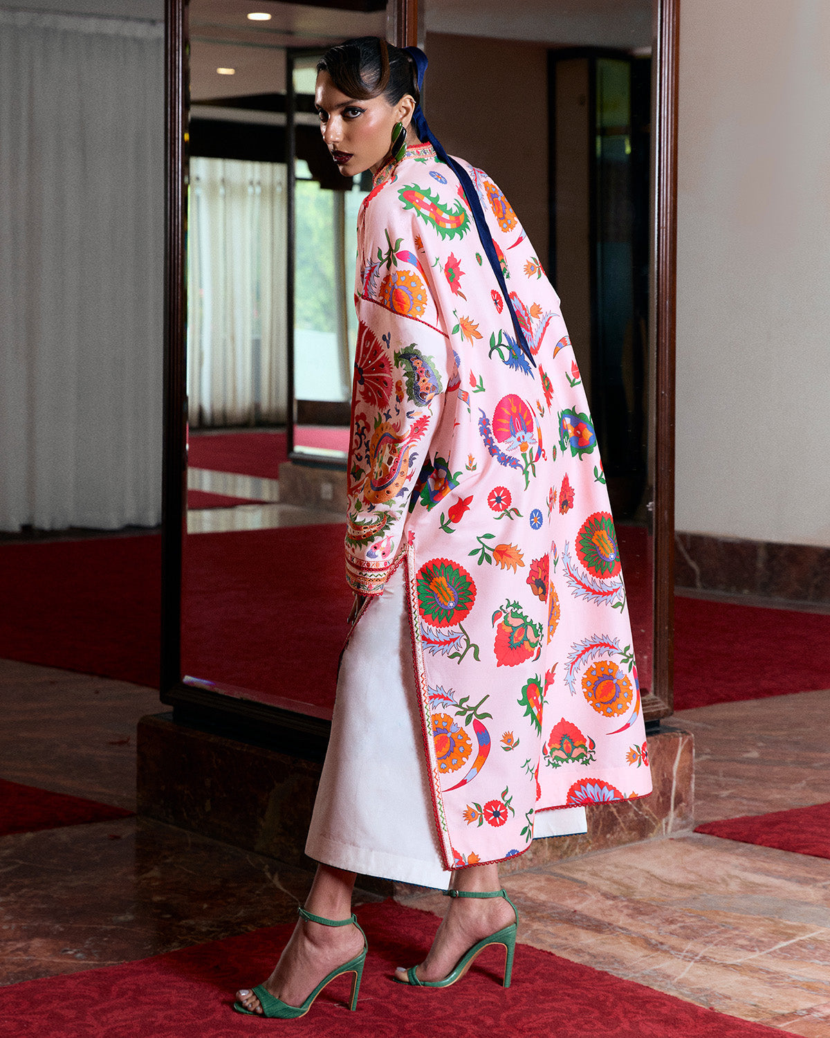 Jugnu | Summer Pret 25 | Barsha - Pakistani Designer Dress - by Jugnu - Type : Ladies Clothes - 100% Original at Saira Sultan