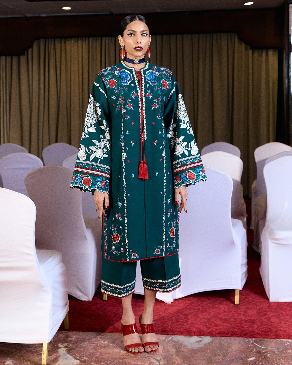 Jugnu | Summer Pret 25 | Tanav - Pakistani Designer Dress - by Jugnu - Type : Ladies Clothes - 100% Original at Saira Sultan