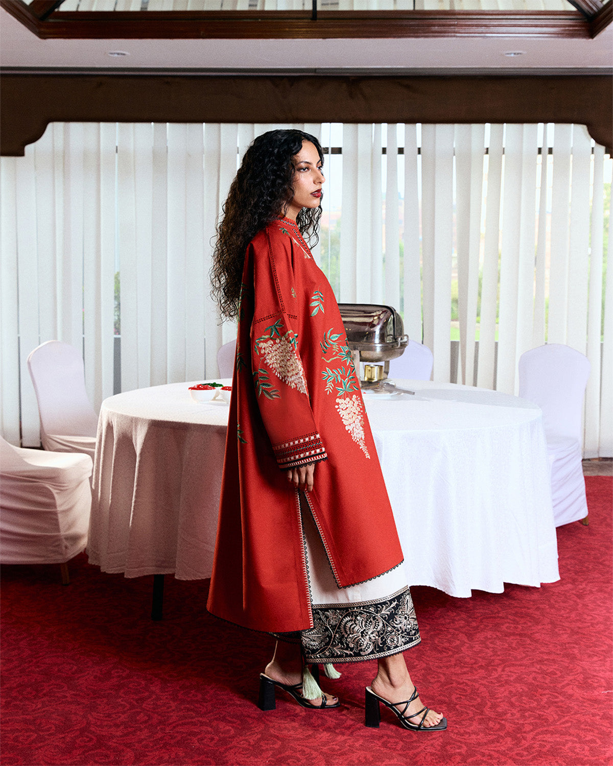 Jugnu | Summer Pret 25 | Lina - Pakistani Designer Dress - by Jugnu - Type : Ladies Clothes - 100% Original at Saira Sultan