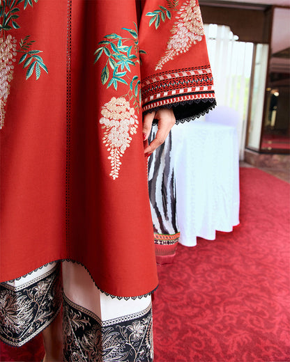 Jugnu | Summer Pret 25 | Lina - Pakistani Designer Dress - by Jugnu - Type : Ladies Clothes - 100% Original at Saira Sultan