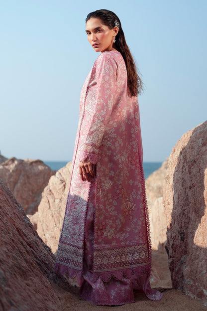 Afrozeh | Summer Together 25 | Pearls S Pink Lawn