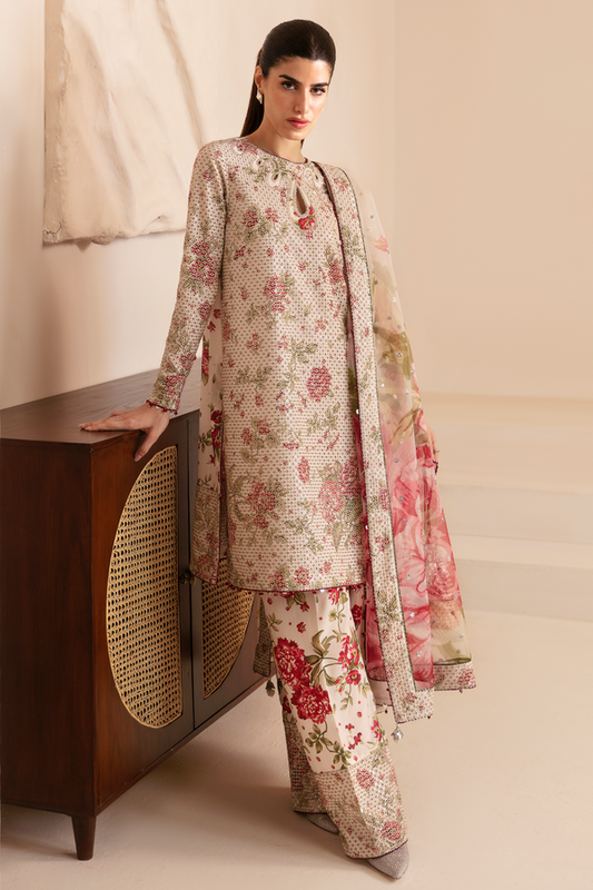 Jazmin | Formals Collection | Raw Silk UR-7034 - Pakistani Designer Dress - by Jazmin | Type: Formal - 100% Original at Saira Sultan
