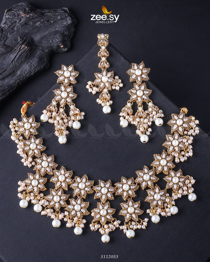Monarda Bridal Sets Golden White