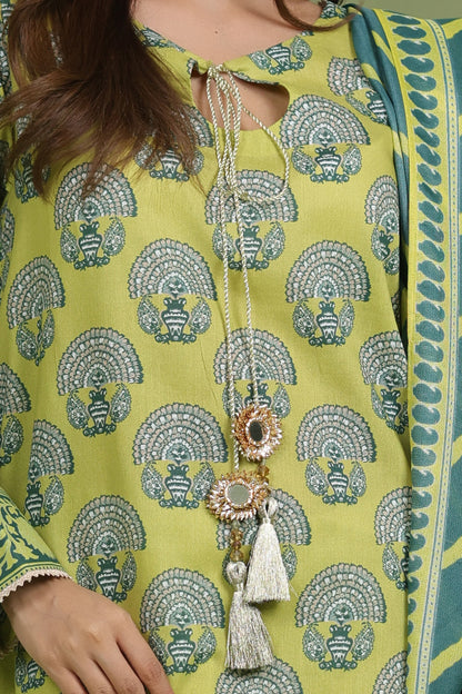 Zellbury | Unstitched 3 Piece Lawn | Shirt Shalwar Dupatta - 1720