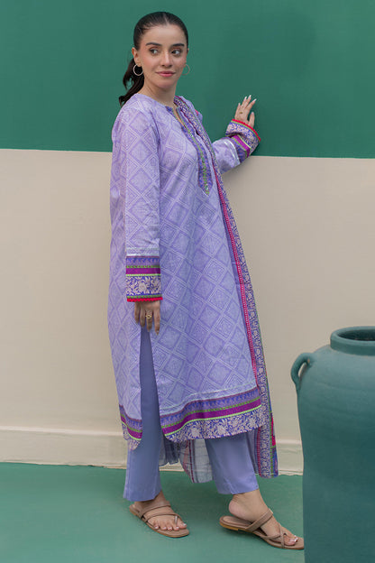Zellbury | Summer Pret | Kurta Dupatta Trouser - 2828