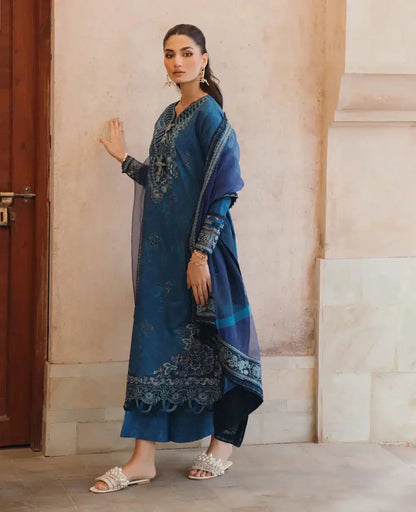 Xenia Formals | Lawn Collection 24 | Taslima - Pakistani Designer Dress - by Xenia Formals | Type: Luxury - 100% Original at Saira Sultan
