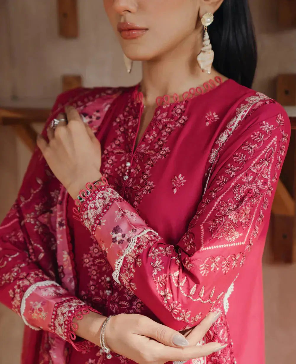 Xenia Formals | Lawn Collection 24 | Zaira - Pakistani Designer Dress - by Xenia Formals | Type: Luxury - 100% Original at Saira Sultan