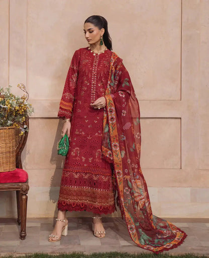 Xenia Formals | Lawn Collection 24 | Zeba - Pakistani Designer Dress - by Xenia Formals | Type: Luxury - 100% Original at Saira Sultan