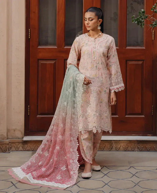 Xenia Formals | Lawn Collection 24 | Zubeena - Pakistani Designer Dress - by Xenia Formals | Type: Luxury - 100% Original at Saira Sultan