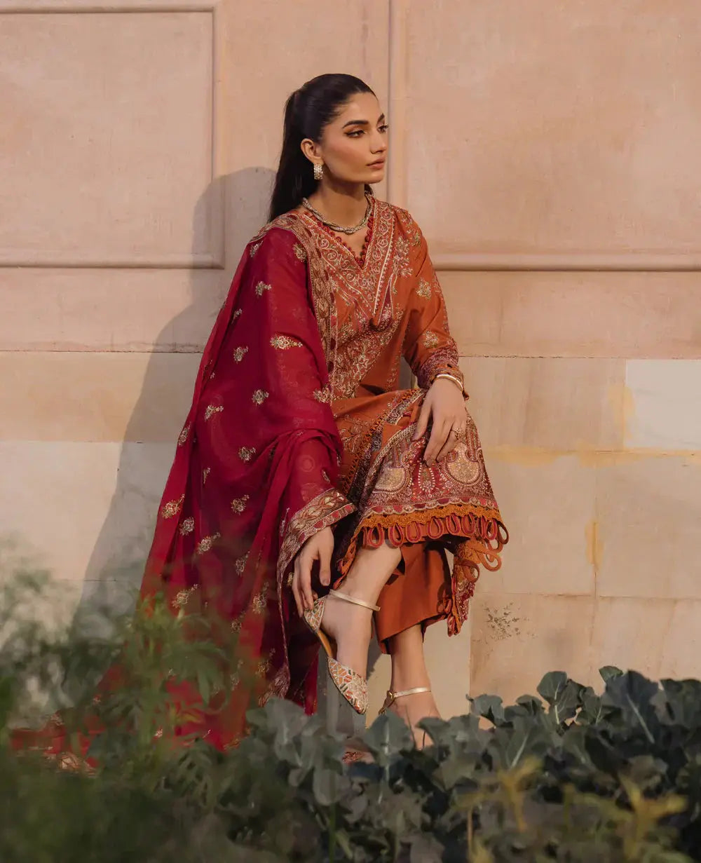 Xenia Formals | Lawn Collection 24 | Zafeerah - Pakistani Designer Dress - by Xenia Formals | Type: Luxury - 100% Original at Saira Sultan