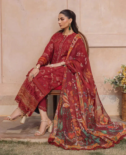 Xenia Formals | Lawn Collection 24 | Zeba - Pakistani Designer Dress - by Xenia Formals | Type: Luxury - 100% Original at Saira Sultan