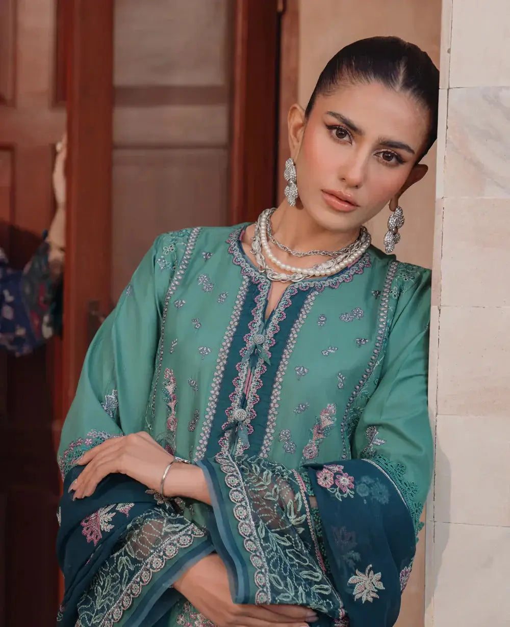 Xenia Formals | Lawn Collection 24 | Zevah - Pakistani Designer Dress - by Xenia Formals | Type: Luxury - 100% Original at Saira Sultan