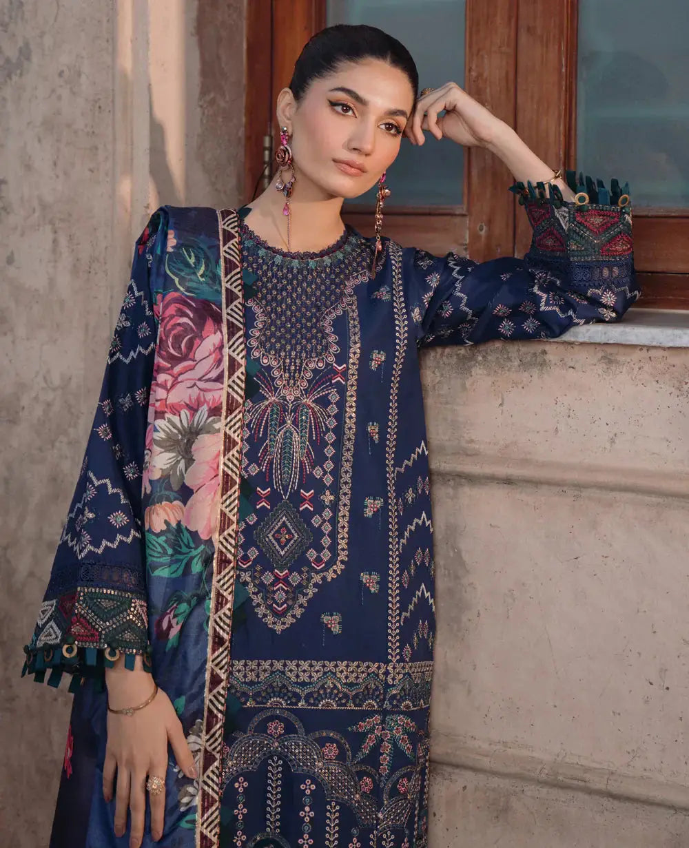 Xenia Formals | Lawn Collection 24 | Aali - Pakistani Designer Dress - by Xenia Formals | Type: Luxury - 100% Original at Saira Sultan