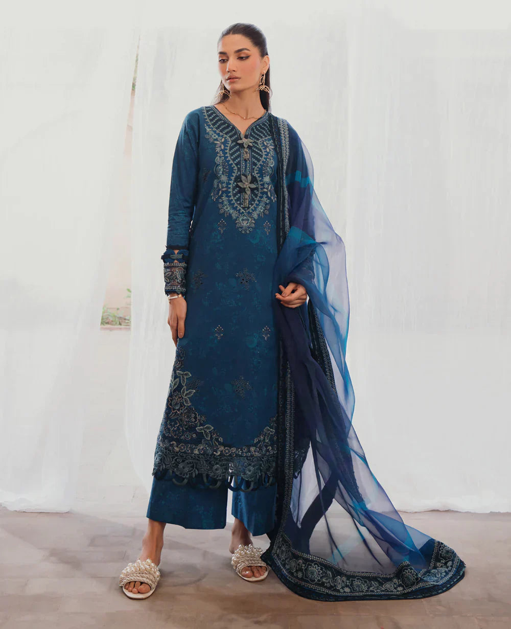 Xenia Formals | Lawn Collection 24 | Taslima - Pakistani Designer Dress - by Xenia Formals | Type: Luxury - 100% Original at Saira Sultan