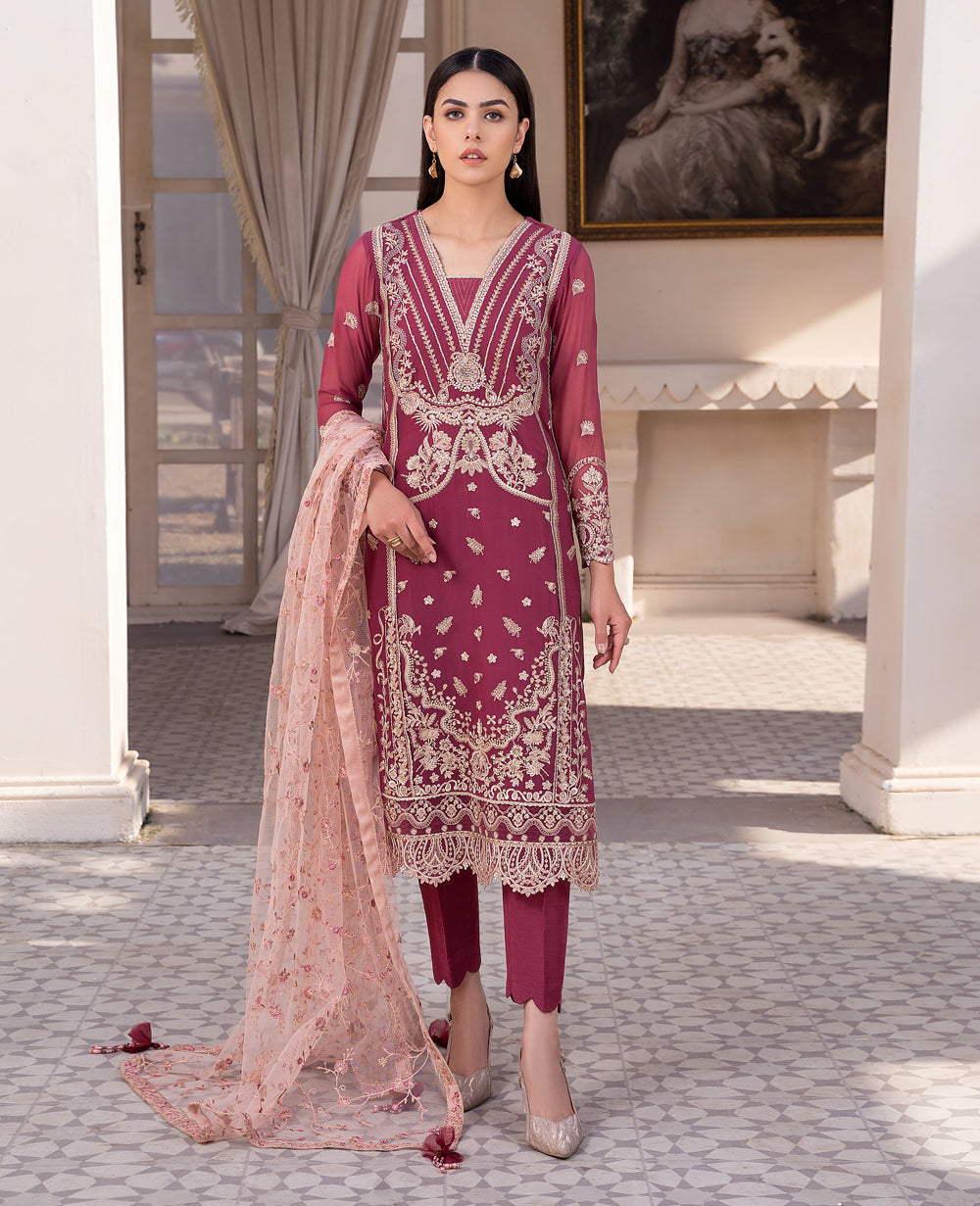 Xenia Formals | Ready To Wear Dresses | SAANVI - Pakistani Designer Dress - by Xenia Formals | Type: Formal - 100% Original at Saira Sultan