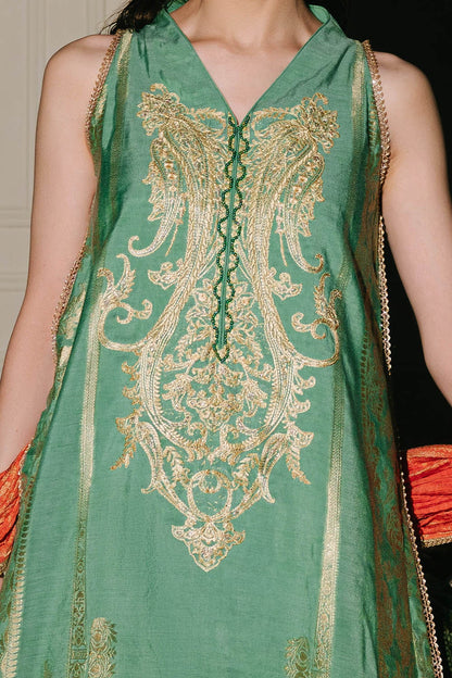 Gul Ahmed | Festive Eid 25 | FE-52127 L Jade Green Jacquard