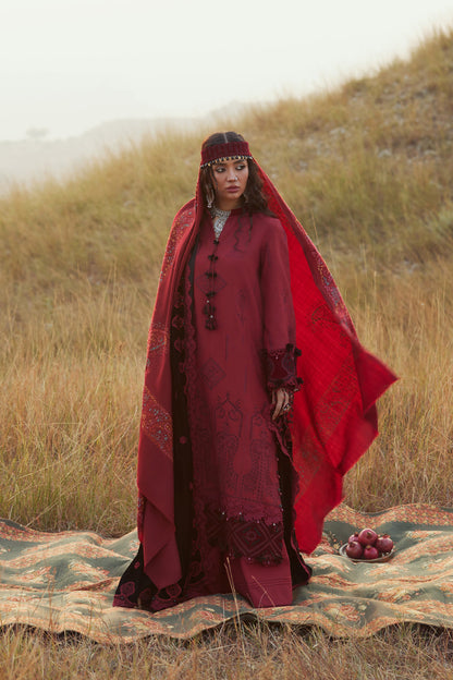 Saira Rizwan | Winter Khaddar 25 | NAZNEEN-SRW25-04 by Saira Rizwan - Designer Dress  - Type : Ladies Clothes - Available at Saira Sultan - 100% Original 