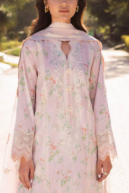 Zaha | Lawn 24 | ASEMA (ZL24-04 A) - Pakistani Designer Dress - by Zaha | Type: Luxury - 100% Original at Saira Sultan