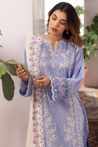 Zaha | Lawn 24 | NARINA (ZL24-15 B) - Pakistani Designer Dress - by Zaha | Type: Luxury - 100% Original at Saira Sultan