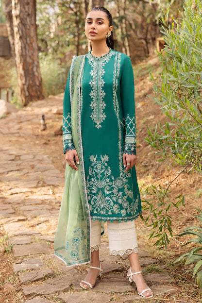 Zaha | Lawn 24 | VEJAH (ZL24-11 B) - Pakistani Designer Dress - by Zaha | Type: Luxury - 100% Original at Saira Sultan