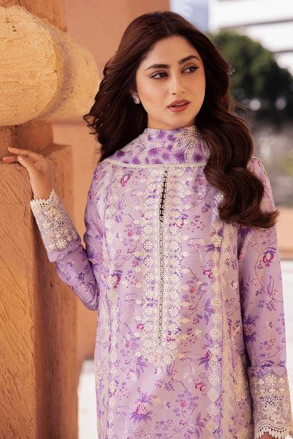 Zaha | Lawn 24 | SENA (ZL24-10 A) - Pakistani Designer Dress - by Zaha | Type: Luxury - 100% Original at Saira Sultan