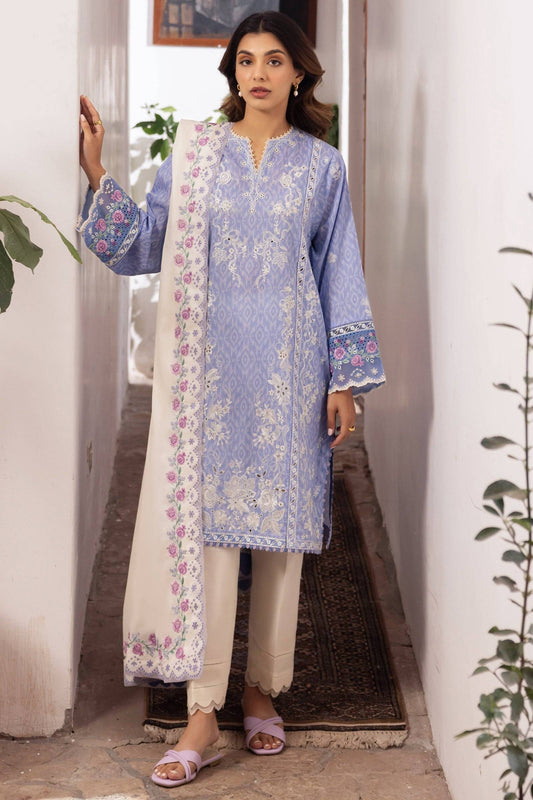 Zaha | Lawn 24 | NARINA (ZL24-15 B) - Pakistani Designer Dress - by Zaha | Type: Luxury - 100% Original at Saira Sultan