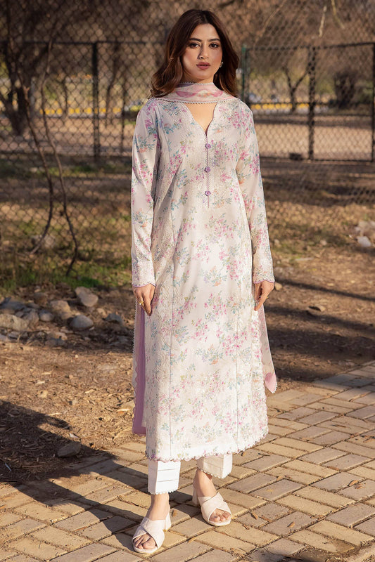 Zaha | Lawn 24 | AYSEL (ZL24-03 A) - Pakistani Designer Dress - by Zaha | Type: Luxury - 100% Original at Saira Sultan
