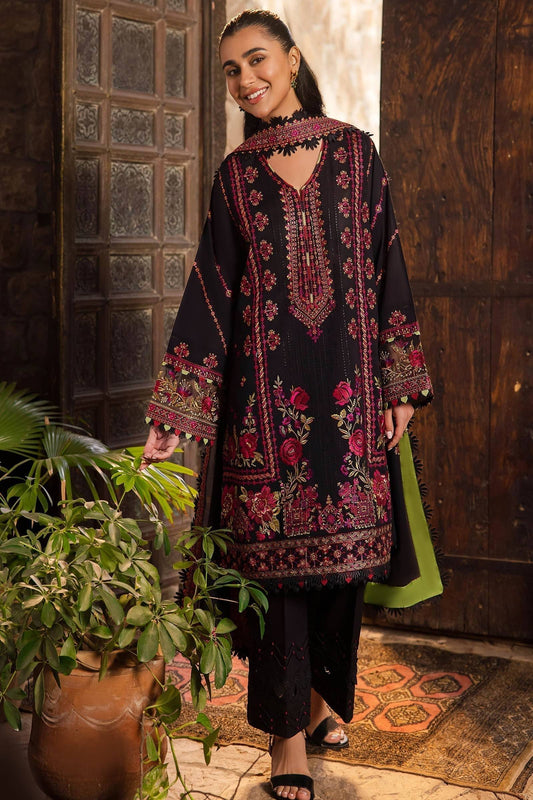 Zaha | Lawn 24 | ZEL (ZL24-08 B) - Pakistani Designer Dress - by Zaha | Type: Luxury - 100% Original at Saira Sultan