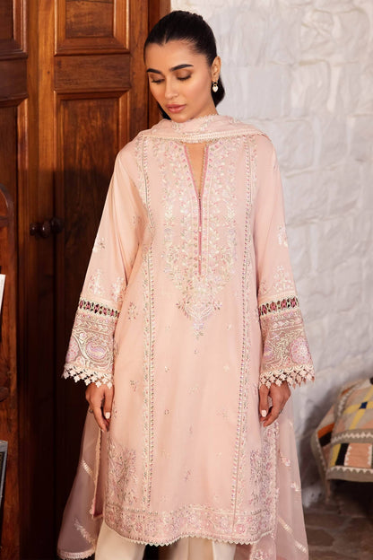Zaha | Lawn 24 | ZENEL (ZL24-07 A) - Pakistani Designer Dress - by Zaha | Type: Luxury - 100% Original at Saira Sultan