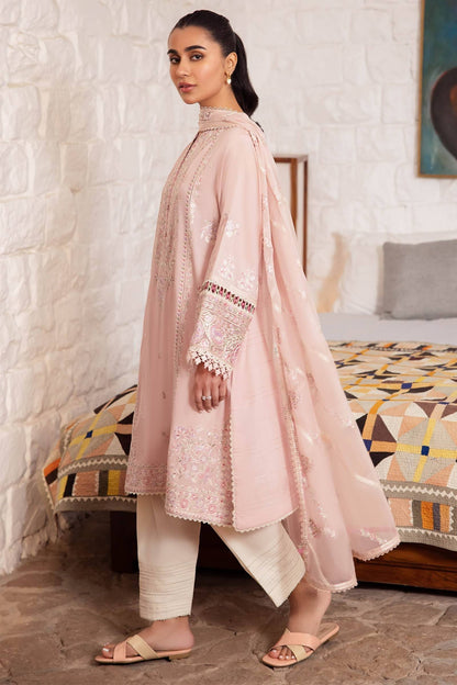 Zaha | Lawn 24 | ZENEL (ZL24-07 A) - Pakistani Designer Dress - by Zaha | Type: Luxury - 100% Original at Saira Sultan