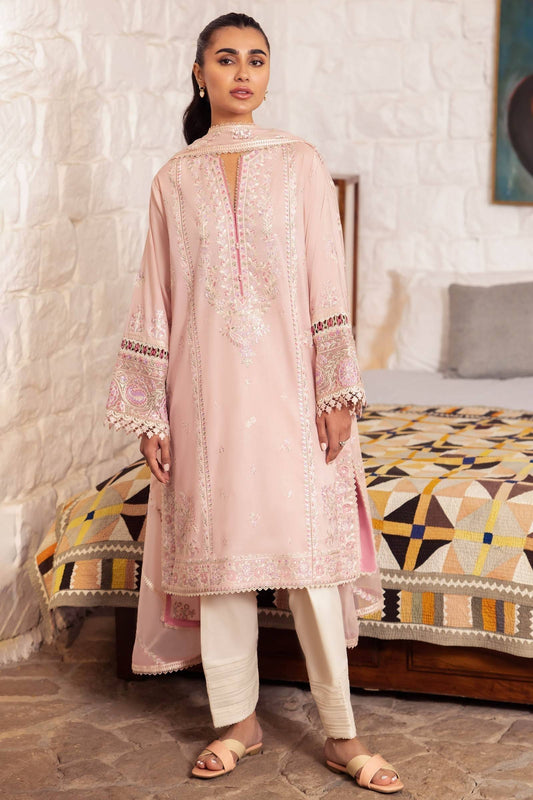 Zaha | Lawn 24 | ZENEL (ZL24-07 A) - Pakistani Designer Dress - by Zaha | Type: Luxury - 100% Original at Saira Sultan
