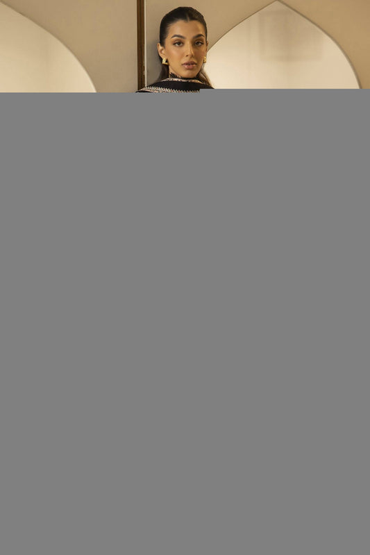 Zaha | Lawn 24 | ELANIA (ZL24-09 B) - Pakistani Designer Dress - by Zaha | Type: Luxury - 100% Original at Saira Sultan