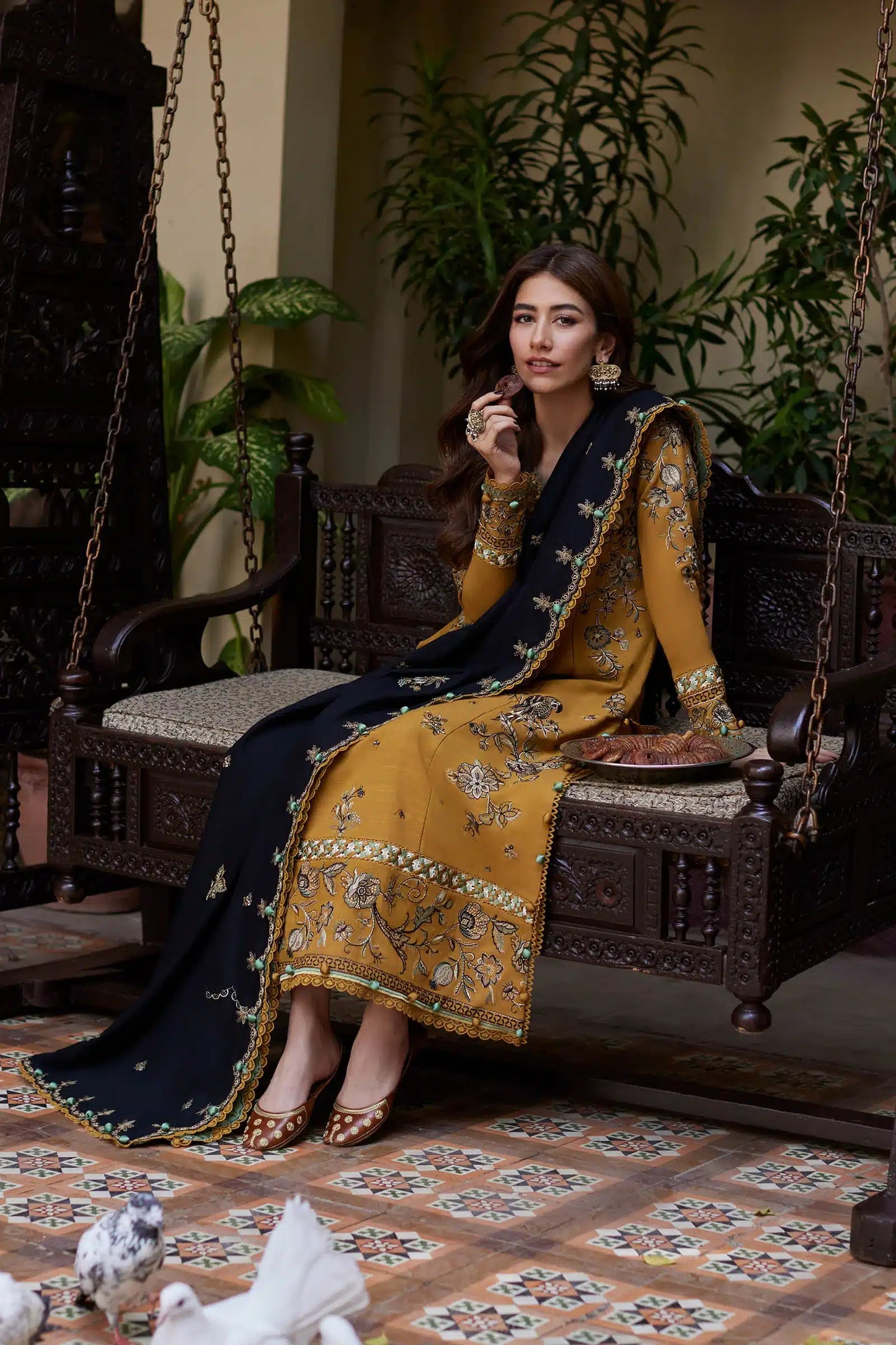 Zaha | Winter 23 | MELIHA (ZW23-11) - Pakistani Designer Dress - by Zaha | Type: Luxury - 100% Original at Saira Sultan