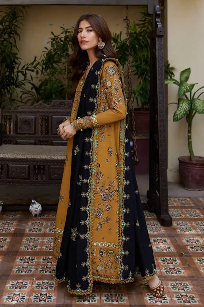Zaha | Winter 23 | MELIHA (ZW23-11) - Pakistani Designer Dress - by Zaha | Type: Luxury - 100% Original at Saira Sultan