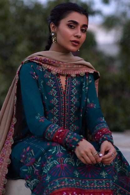 Zaha | Winter 23 | ECRIN (ZW23-03) - Pakistani Designer Dress - by Zaha | Type: Luxury - 100% Original at Saira Sultan