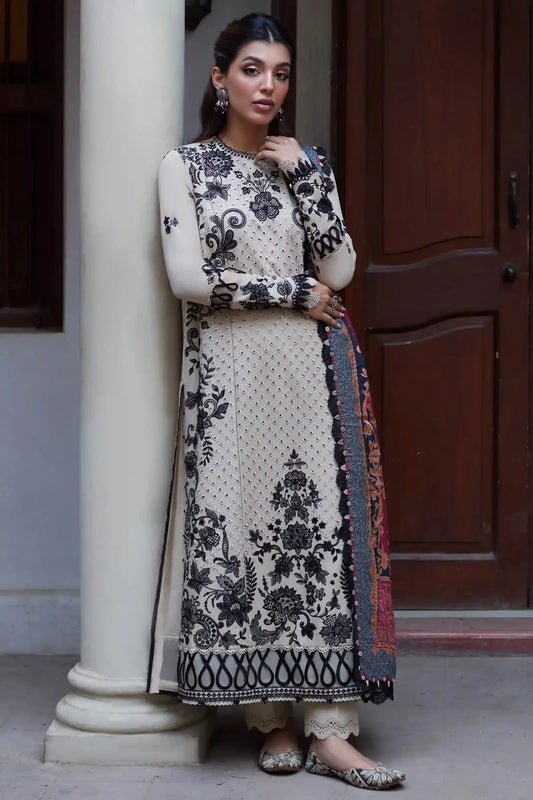 Zaha | Winter 23 | LARAH (ZW23-12) - Pakistani Designer Dress - by Zaha | Type: Luxury - 100% Original at Saira Sultan