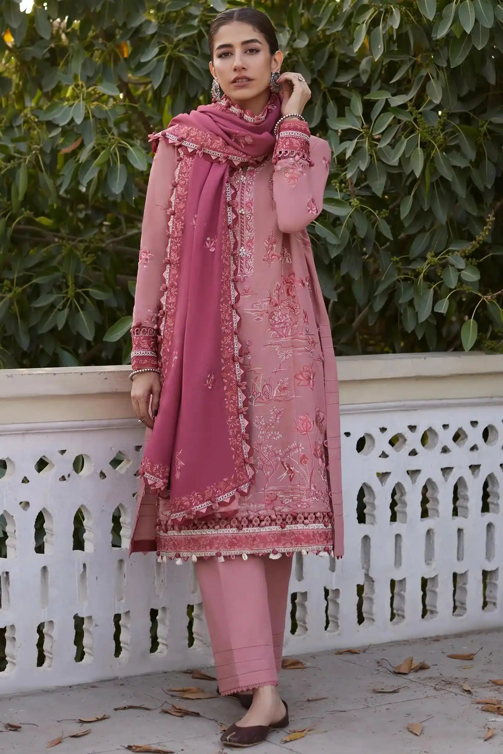 Zaha | Winter 23 | ELMA (ZW23-08) - Pakistani Designer Dress - by Zaha | Type: Luxury - 100% Original at Saira Sultan