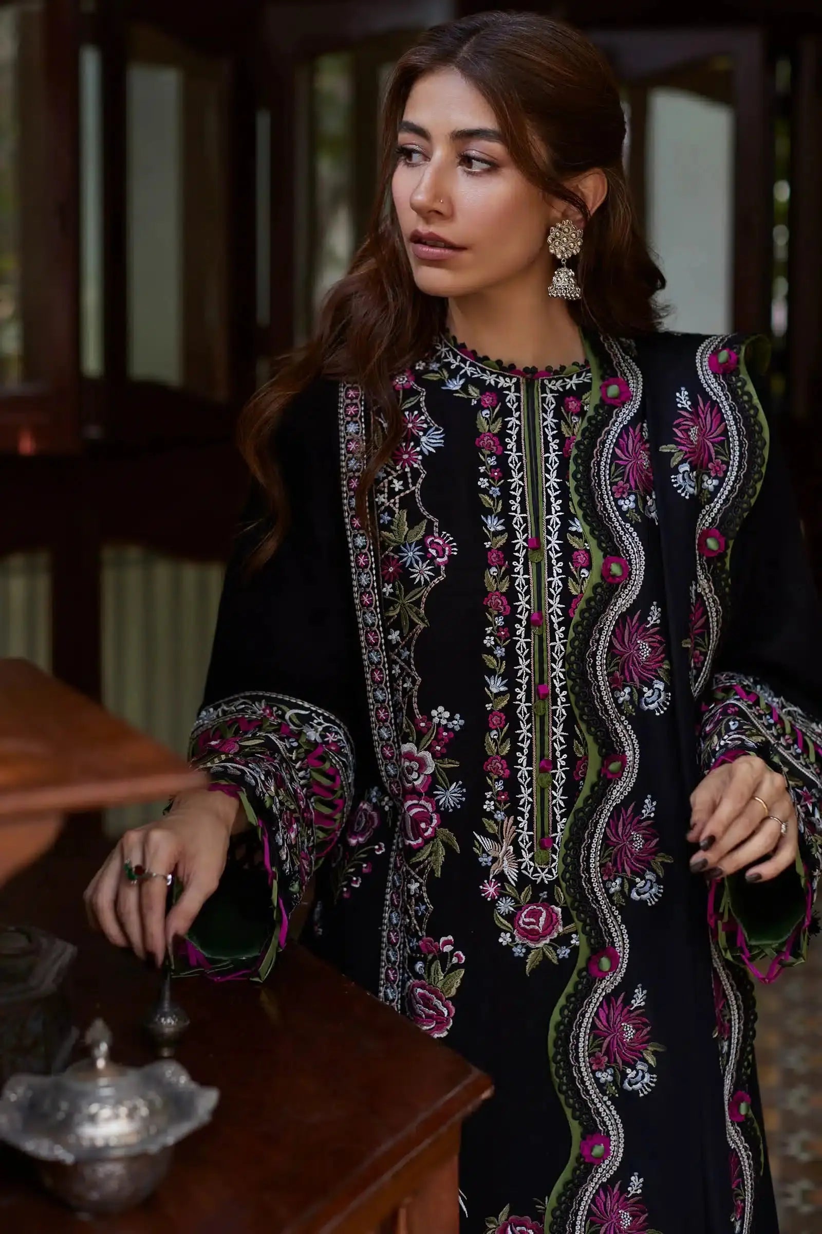 Zaha | Winter 23 | ALYA (ZW23-06) - Pakistani Designer Dress - by Zaha | Type: Luxury - 100% Original at Saira Sultan