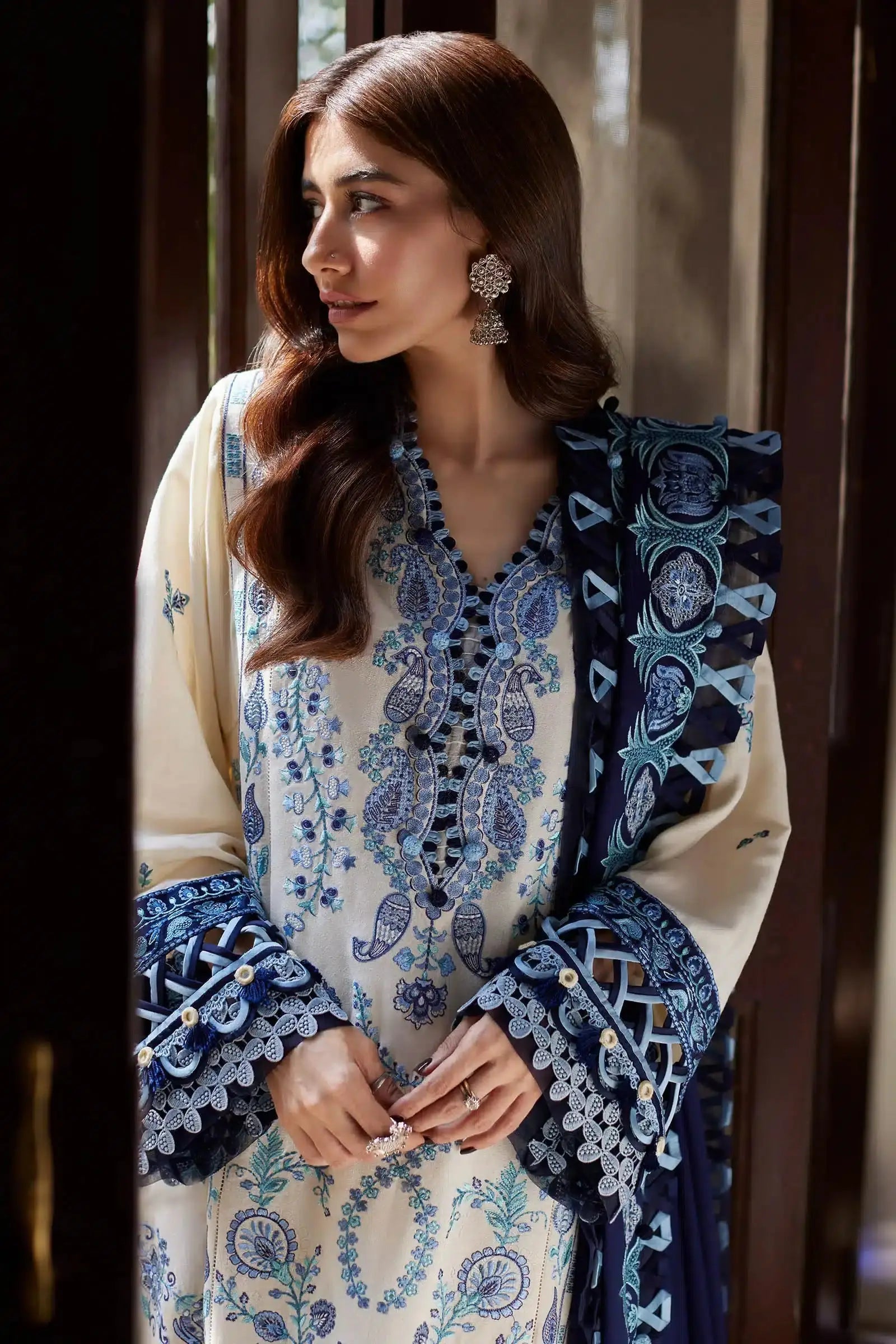 Zaha | Winter 23 | LINA (ZW23-07) - Pakistani Designer Dress - by Zaha | Type: Luxury - 100% Original at Saira Sultan