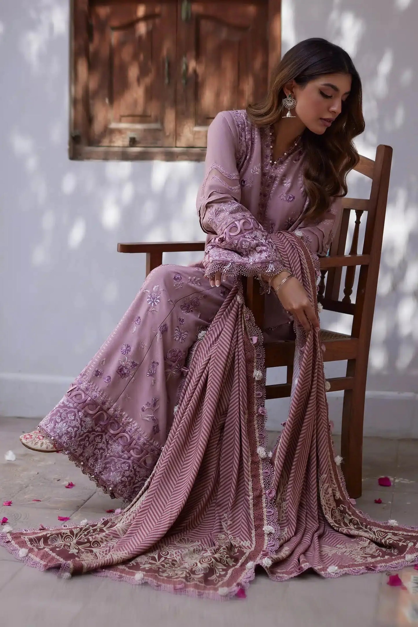 Zaha | Winter 23 | NARAH (ZW23-10) - Pakistani Designer Dress - by Zaha | Type: Luxury - 100% Original at Saira Sultan
