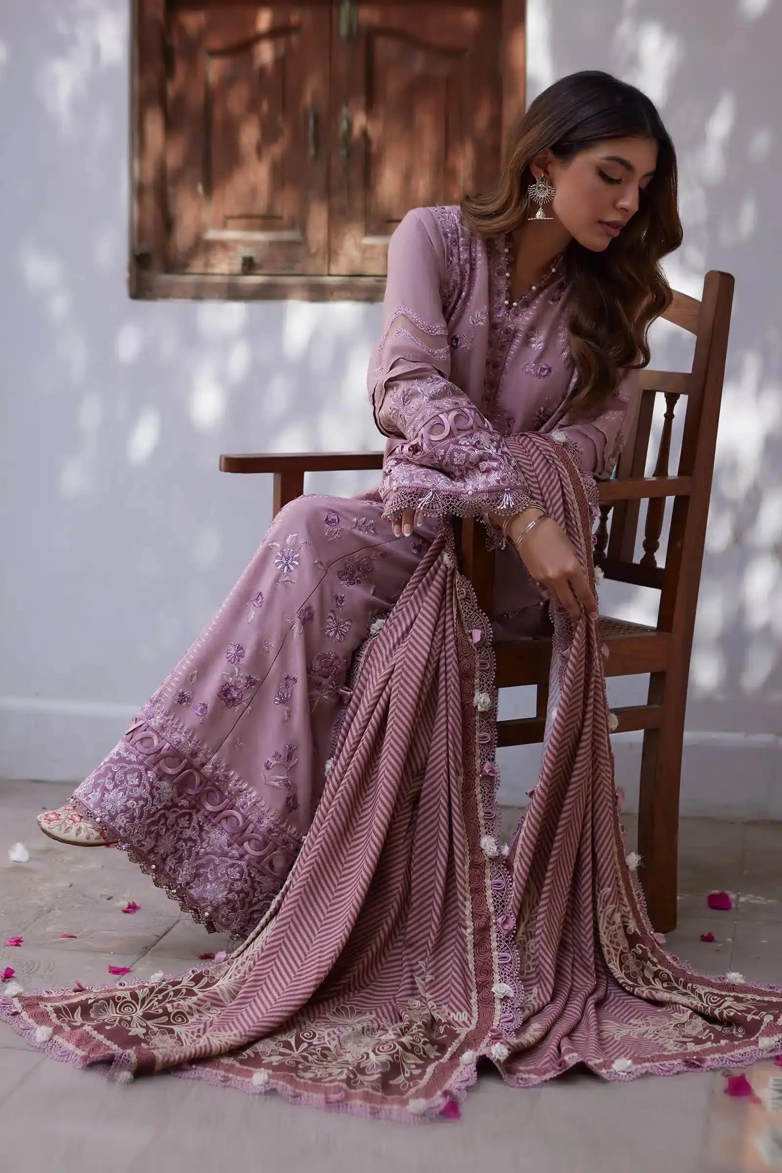 Zaha | Winter 23 | NARAH (ZW23-10) - Pakistani Designer Dress - by Zaha | Type: Luxury - 100% Original at Saira Sultan