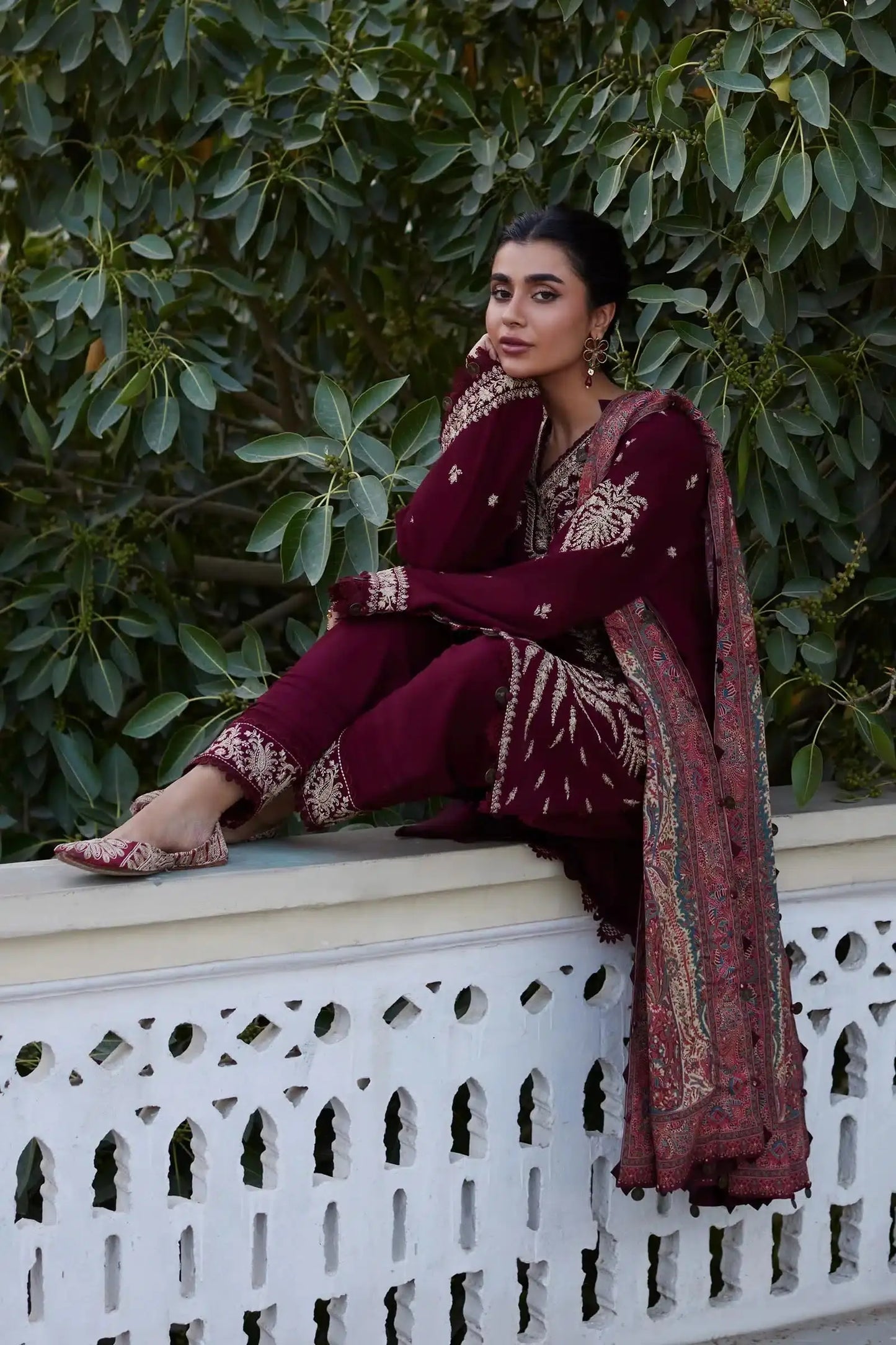 Zaha | Winter 23 | SERRA (ZW23-15) - Pakistani Designer Dress - by Zaha | Type: Luxury - 100% Original at Saira Sultan