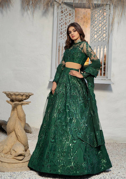 Waqas Shah | Malika E Jahan | Zannia - Pakistani Designer Dress - by Waqas Shah | Type: Formal - 100% Original at Saira Sultan
