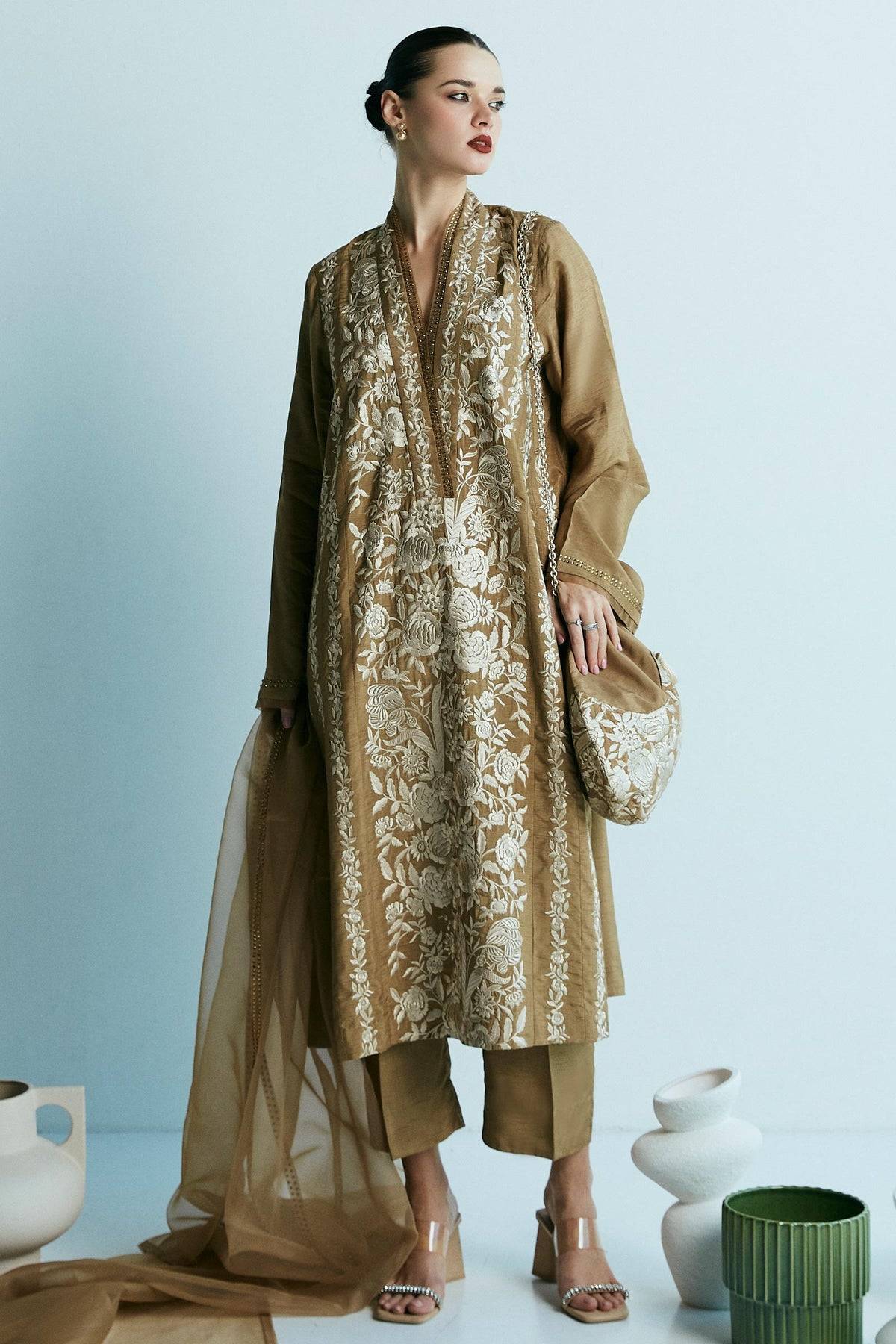 Zara Shahjahan | Festive Eid 24 | ZC-2023 - Pakistani Designer Dress - by Zara Shahjahan | Type: Formal - 100% Original at Saira Sultan